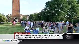 Bittersweet farewell for BSC alumni - College ending operations May 31