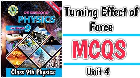 Unit 4 MCQS Class 9 physics