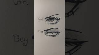 Full Easy way to draw Eyes - Tutorial✏️ #art #drawing #howtodraw #tutorial #shorts Update