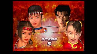 Tekken Tag 1 Arcade - Michelle Julia Playthrough Dec 13, 2017