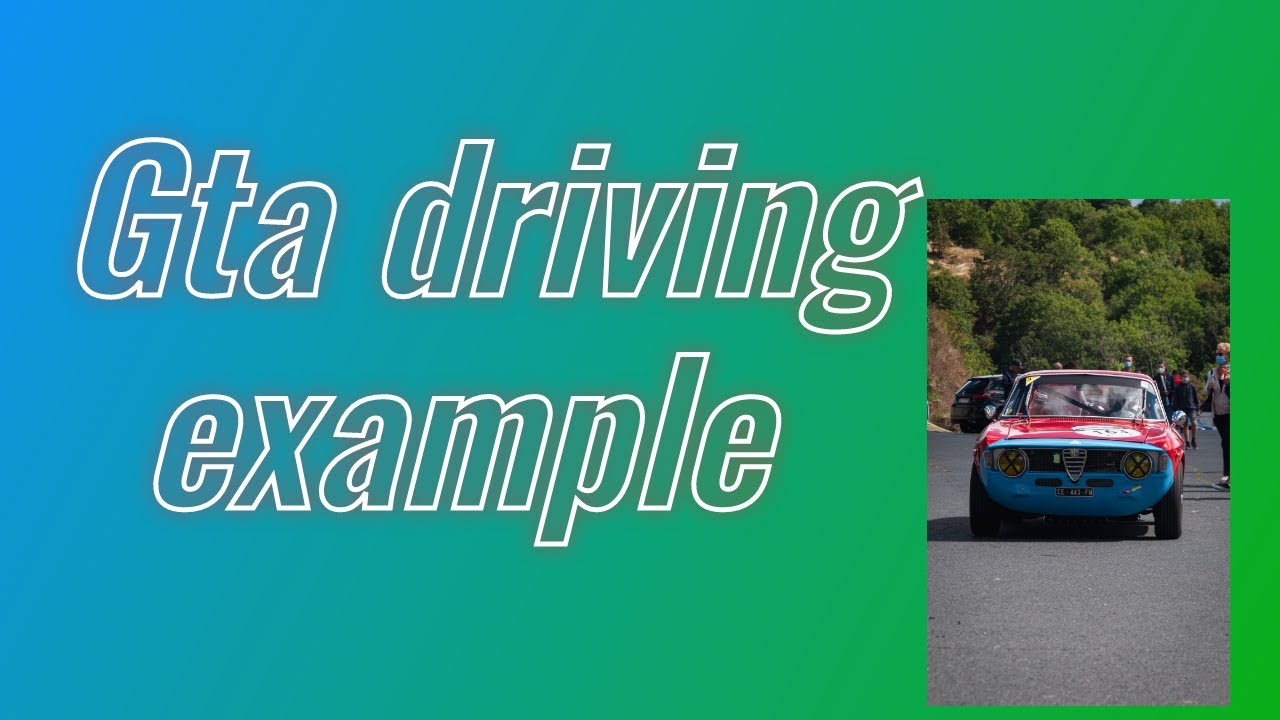 GTA driving example! - YouTube
