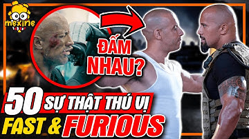 Top 50 Sự Thật Thú Vị Fast & Furious: - Vin Diesel vs The Rock | meXINE