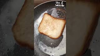 Milky bread toast #food #cooking #rahma's kitchen