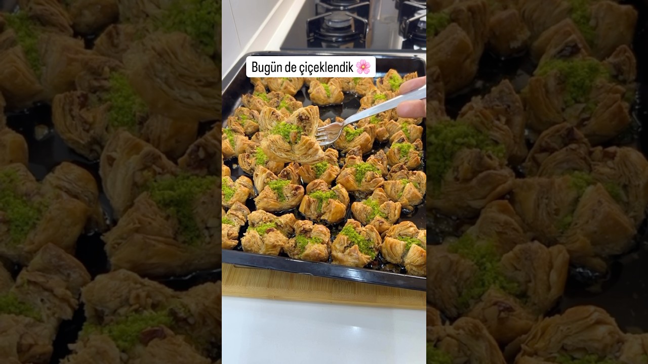 Tek Bezeden Kat Kat Baklava (Pratik #dessert #yemektarifleri #baklava Tek Bezeden Kat Kat Baklava (Pratik #dessert #yemektarifleri #baklava