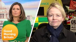 Public 'Extremely Concerned': Ambulance Workers Back On Strike  | Good Morning Britain