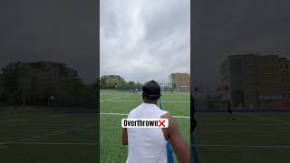 QB Accuracy Challenge! #nfl #ncaa #sports #training #workout #practice #elite #win #cfb #madden