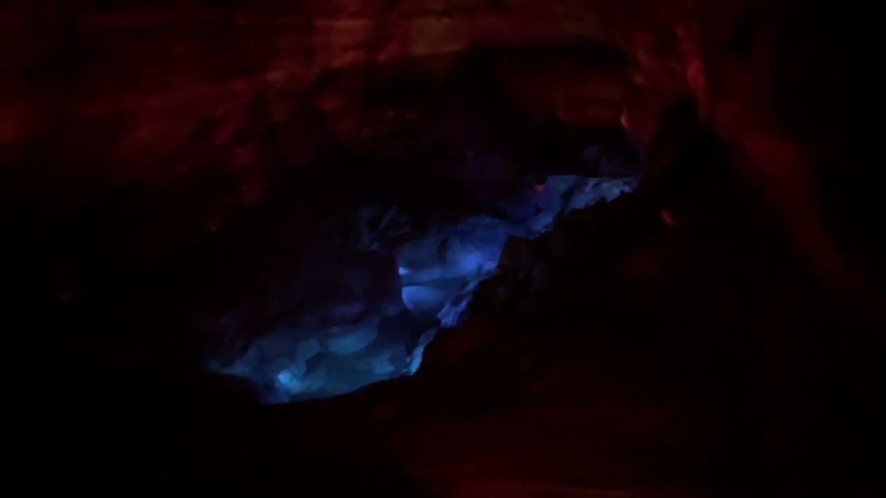 Natural Bridge Cavern Discovery Laser Show (7/4/2023)