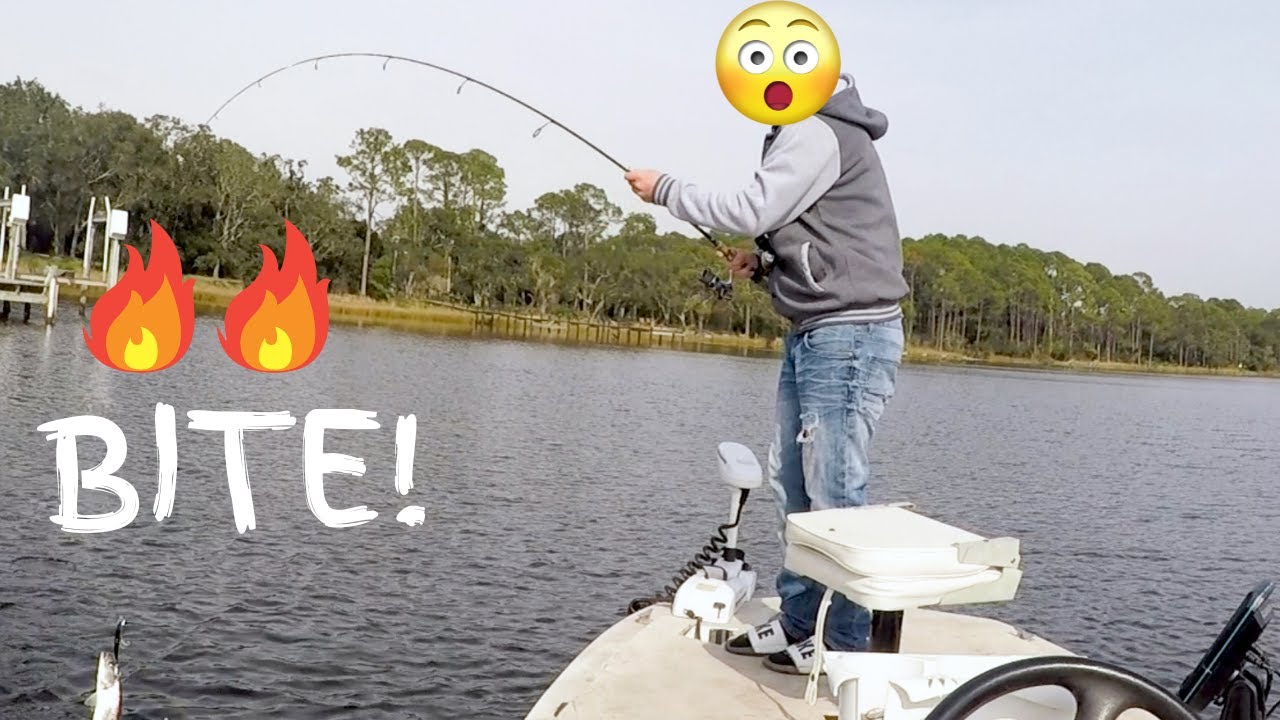 Speckled Trout Fishing In Pensacola Florida YoZuri Crystal Minnow