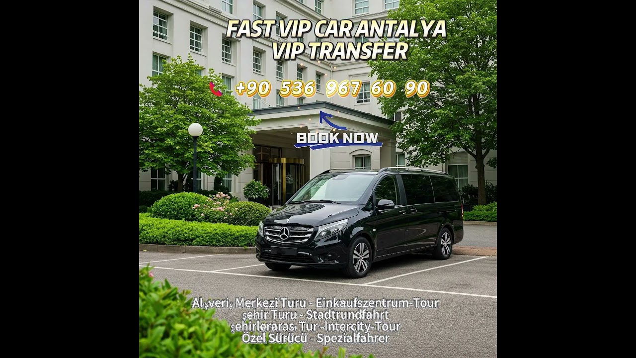 FAST VIP TRANSFER ANTALYA TÜRKİYE 