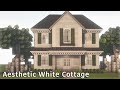 Aesthetic White House | Minecraft Cocricot JE Speed Build