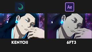 My Alight Motion Vs After Effect Jujutsu Kaisen - Tous Les Mêmes 6Ft3 Remake