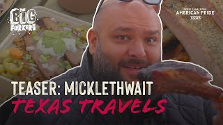 The Best Lamb BBQ in Texas & Frito Pie & Sausages | Micklethwait BBQ | Texas Travels | Teaser