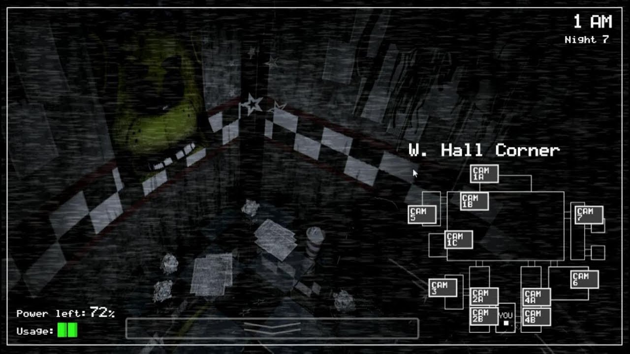 Карта мишки фредди