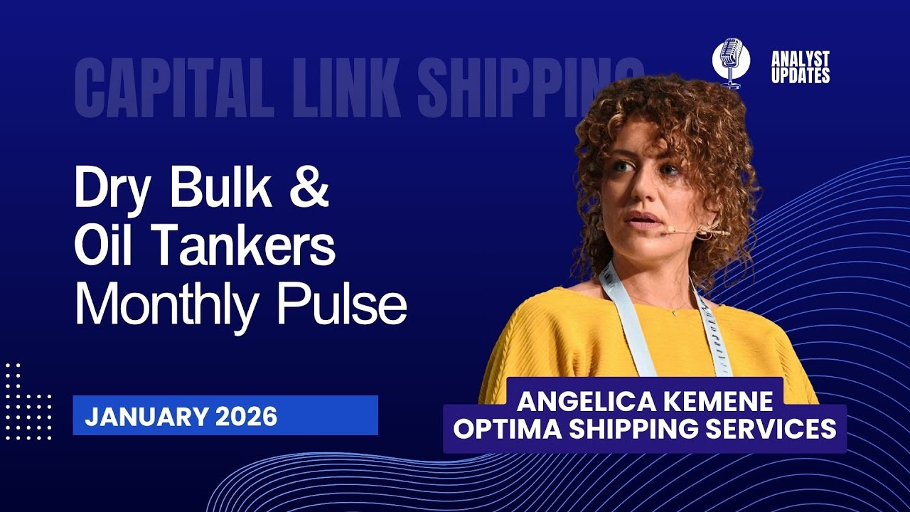 Dry Bulk & Oil Tankers Monthly Pulse with Optima Shipping Services - January 2026