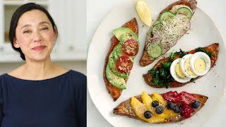 Sweet Potato Toasts- Healthy Appetite with Shira Bocar