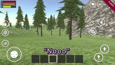 What is wrong with him? 🤣 [Survival simulator]