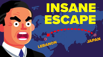 The Insane Escape of Nissan CEO Carlos Ghosn (From Japan To Lebanon)