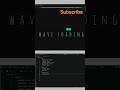 Wave loading using HTML|CSS| Animation #animation