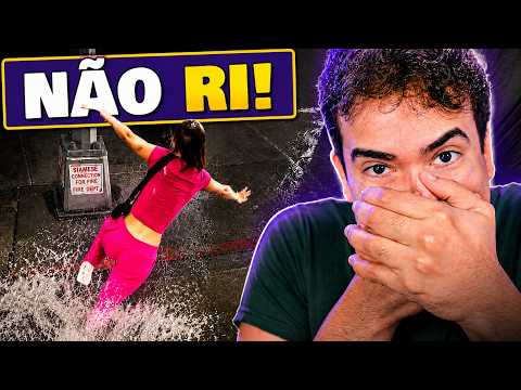 QUEM RIR PRIMEIRO PERDE 😂 | Tente Não Rir!