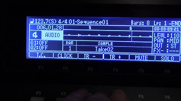 Akai MPC 2500 - Track Bounce Recap - jjosxl