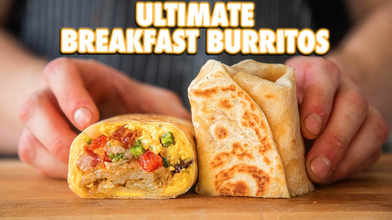 The Perfect Breakfast Burrito (3 Ways) | Joshua Weissman