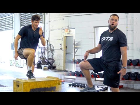 Single Leg Deceleration Jumps for Athletes