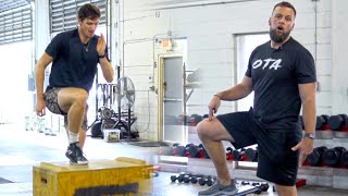 Single Leg Deceleration Jumps for Athletes