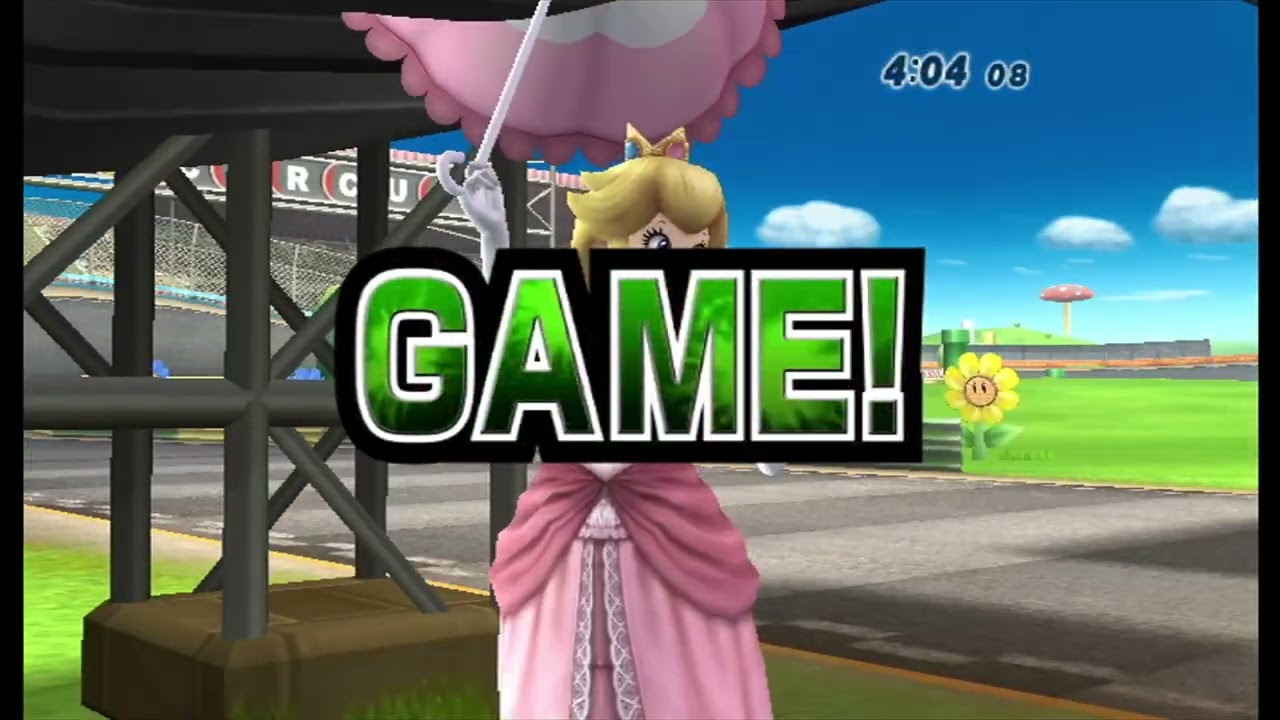 Super Smash Bros. Brawl: Classic mode - Peach