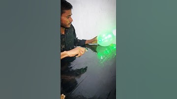 😱Laser and Balloon Experiment🔦🎈| #science #experiment #tiktok #balloon#laser #youtubeshorts #shorts