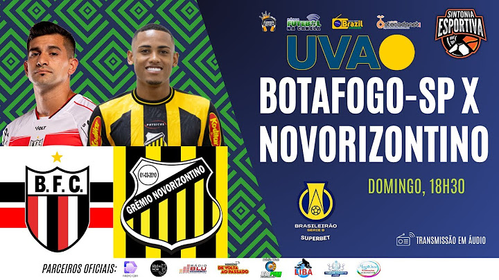 BOTAFOGO-SP x NOVORIZONTINO - BRASILEIRÃO SÉRIE B 2025 - 15ª Rodada - AO VIVO (TRANSMISSÃO EM ÁUDIO)