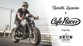 BENELLI LEONCINO 500 CAFE RACER BY ZEUS CUSTOM [Official Video] screenshot 4