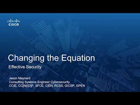 Cisco Change the Equation