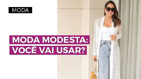 Como se vestir de forma modesta?