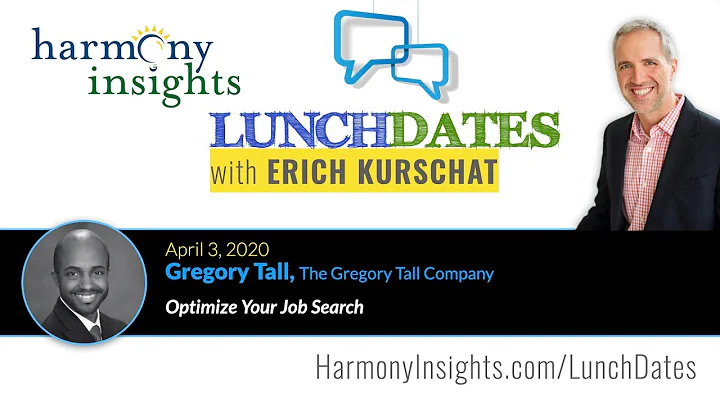 Optimize Your Job Search w/ Gregory Tall