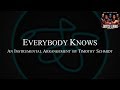 Sigrid - Everybody Knows (Instrumental Arrangement)