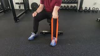 3 Way Wrist Curls with Band