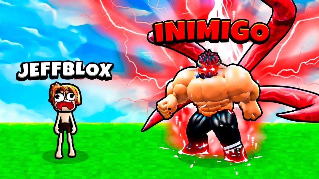 ENTREI NA BRIGA DE RUA SENDO O MAIS FRACO NO ROBLOX 😭😭😭