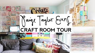 Paige Evans Craft Room Tour