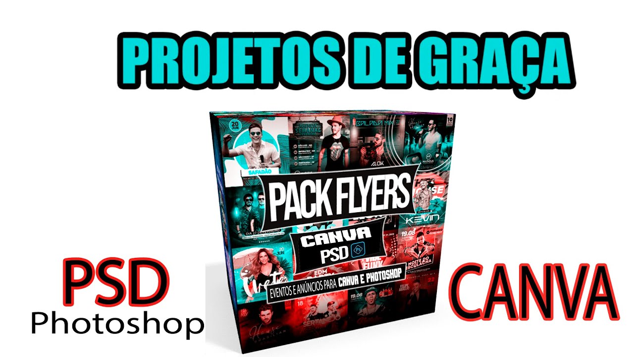 BAIXE ARQUIVOS EDITÁVEIS para CANVA e  PHOTOSHOP DE GRAÇA - PSD e CANVA -TOTALMENTE GRÁTIS - EVENTOS