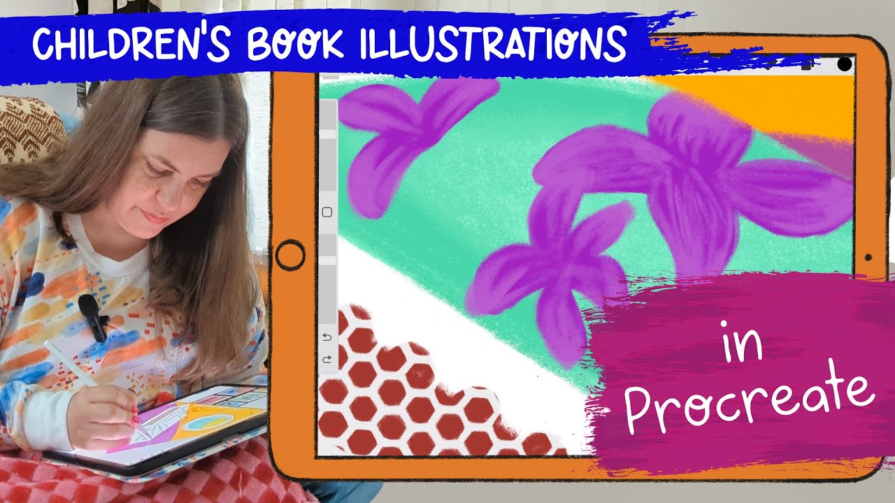 Illustrating my children's book in Procreate - YouTube