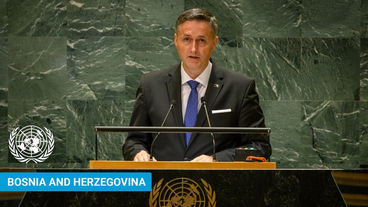 🇧🇦 Bosnia and Herzegovina - Chairman of Presidency Addresses UN General Debate, 79th Session | 