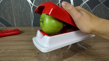 Was bedeutet Apfel in Spalten schneiden?