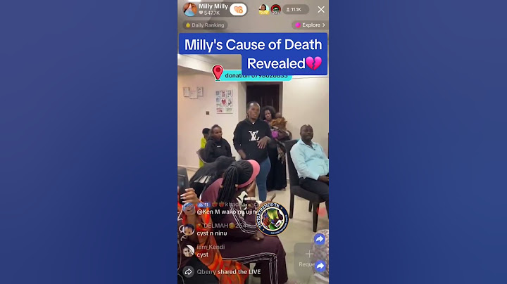milly wa doc the popular tiktoker "The reason of her death has been revealed to be this"