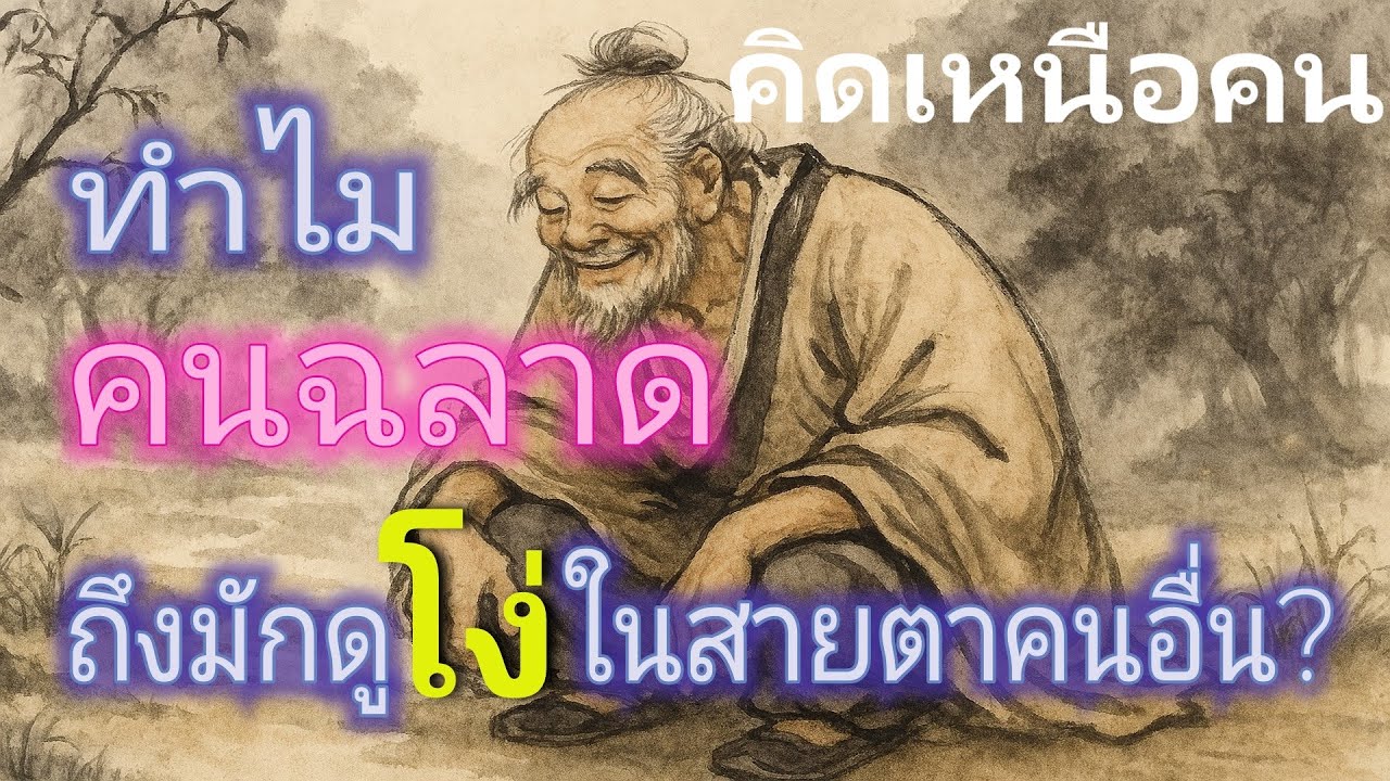 ทำไมคนฉลาดถึงมักดูโง่ในสายตาคนอื่น? | การดูโง่ | คนฉลาด | กลยุทธ์ชีวิต | คิดเหนือคน | คนเหนือคน
