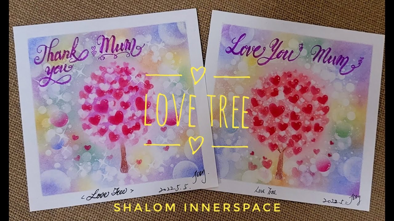 🎨和諧粉彩🎨 | 【愛之樹】| Pastel Nagomi Art | Love Tree