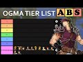 Ogma Tier List! Big Brawly Beasts on the Battlefield