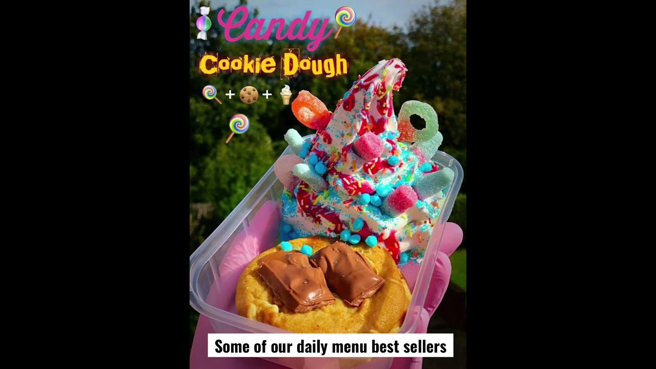 Mr Tee’s ice cream menu options