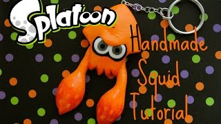 SPLATOON Inkling/Squid Tutorial- Handmade Polymer Clay Sculpture (Amiibo)