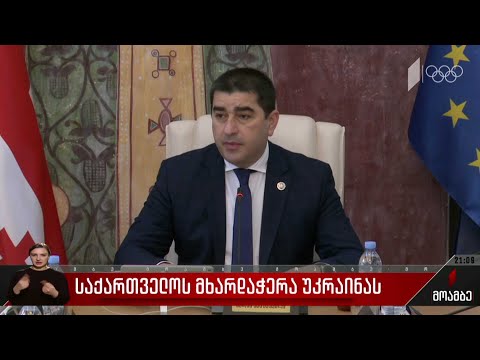 საქართველოს მხარდაჭერა უკრაინას