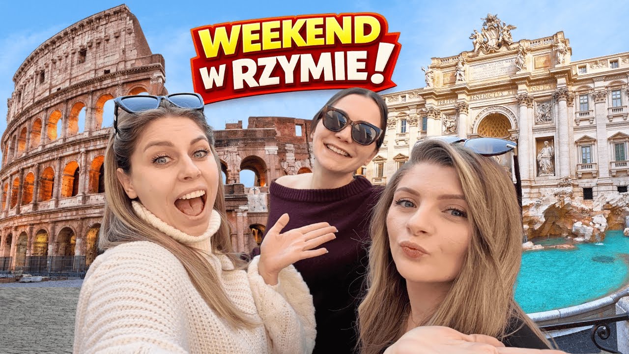 🇮🇹 Rzym bez spiny – nasz weekendowy plan i najlepsze miejsca 🥰 | VLOG